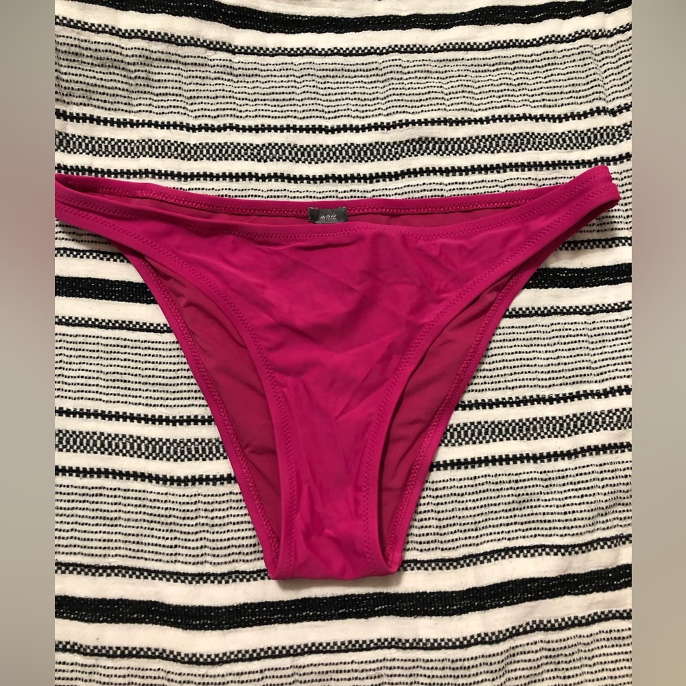 aerie bikini bottoms pink